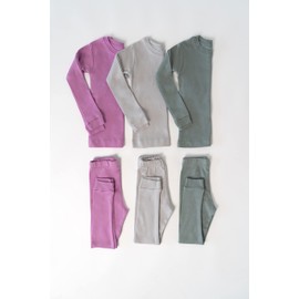 Laas 100% Organic Cotton Pajamas, GOTS certified, Toddler, Kids, Unisex, Girls, Boys, Snug Fitting PJ Set, 2-Piece Pajama set, 2T, Sage