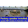 Rear Deck 6.5" 6 1/2" Speaker Adapter Spacer Rings -