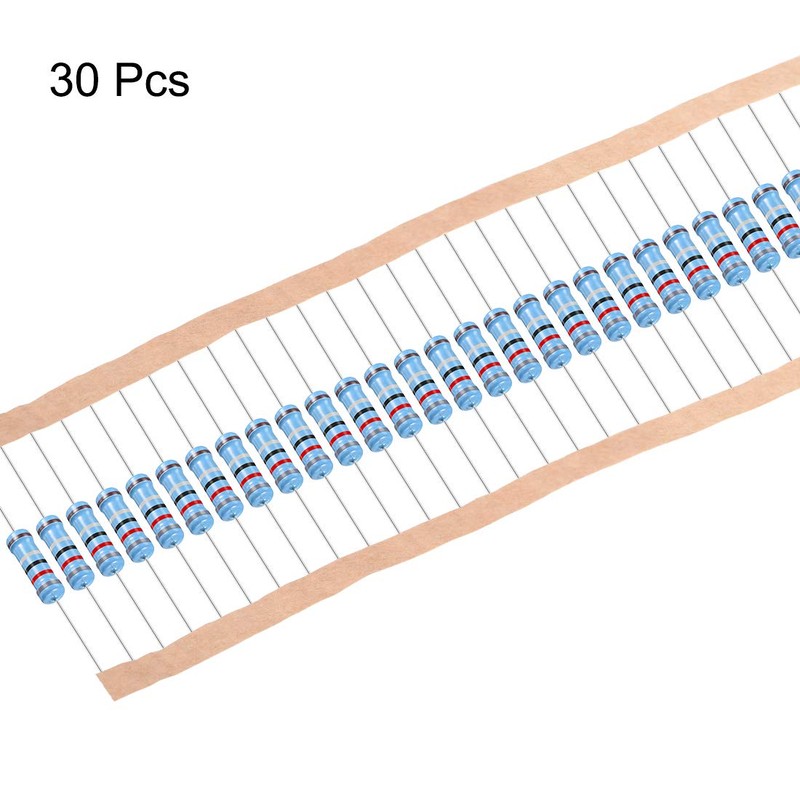 sourcing map Metal Film Resistor High Precision 2 W 2