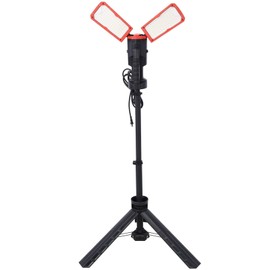 Unbranded 10000 Lumen 100 Watt Dual-Head LED Work Light with Telescoping Tripod