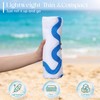 Peryiter Large Oversized Microfiber Beach Towel 39 x 71 Inch