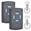 Pack of 2 Garage Door Remote Control Universal, Garage Door