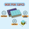 CHXTguyue Snooker Pool Cue Chalk – 12 PCS Non‑Slip Strong