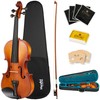 Mendini by Cecilio 12-Inch Solid Wood Viola Set for Beginners