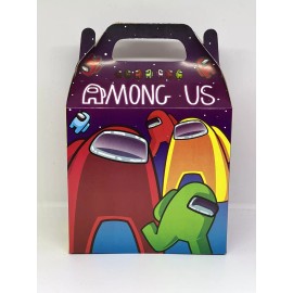 Unbranded 10 ct. Pack - Among Us Candy Boxes / Paquete con 10 Cajas de Among Us