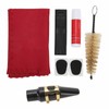 Tenor Saxophone Mouthpiece Kit Mouthpiece with Plastic Cap Cleaning Brush