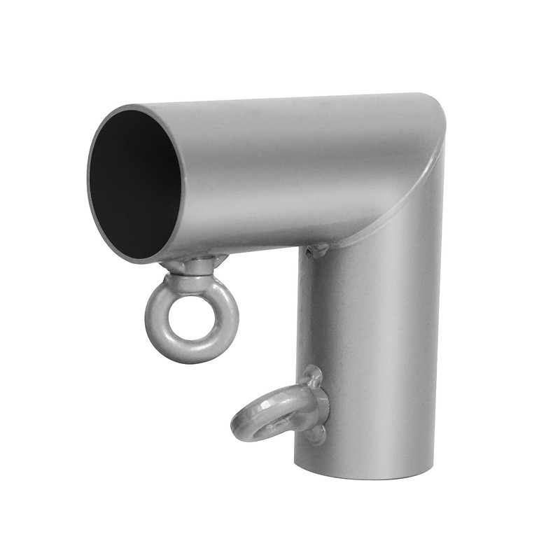 Aoneky 1 3/8'’ L Shaped Corner Canopy Fitting - Fits