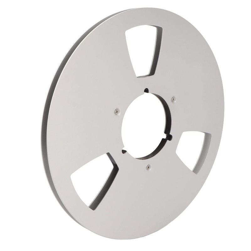 1/4 10 Inch Empty Tape Reel Aluminum Alloy Reel Tape