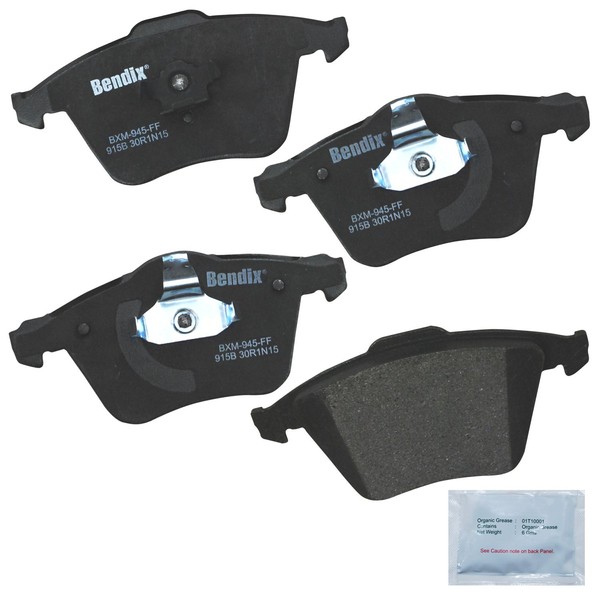 Bendix Bendix Priority1 CFM915B Semi-Metallic Front Brake Pads for Saab