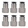 Female Straight Pneumatic Connecter Straight Pneumatic Quick Fitting Air Line