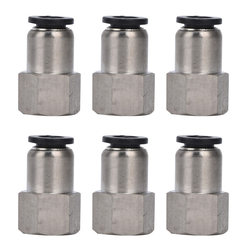 Female Straight Pneumatic Connecter Straight Pneumatic Quick Fitting Air Line
