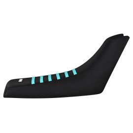 Yamaha 1988 - 2006 YAMAHA WARRIOR Gripper SEAT COVER Black w/ Mint Ribs Enjoy #111