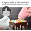 U Chef Juego de 6 Botellas de Plástico Exprimibles para