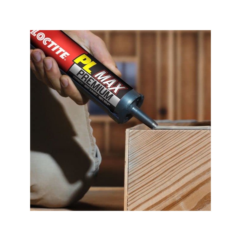 Loctite PL Premium Max Construction Adhesive, Versatile Construction Glue for