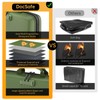 DocSafe Fireproof File Organizer with Lock, Hard-Shell Case Fireproof Document