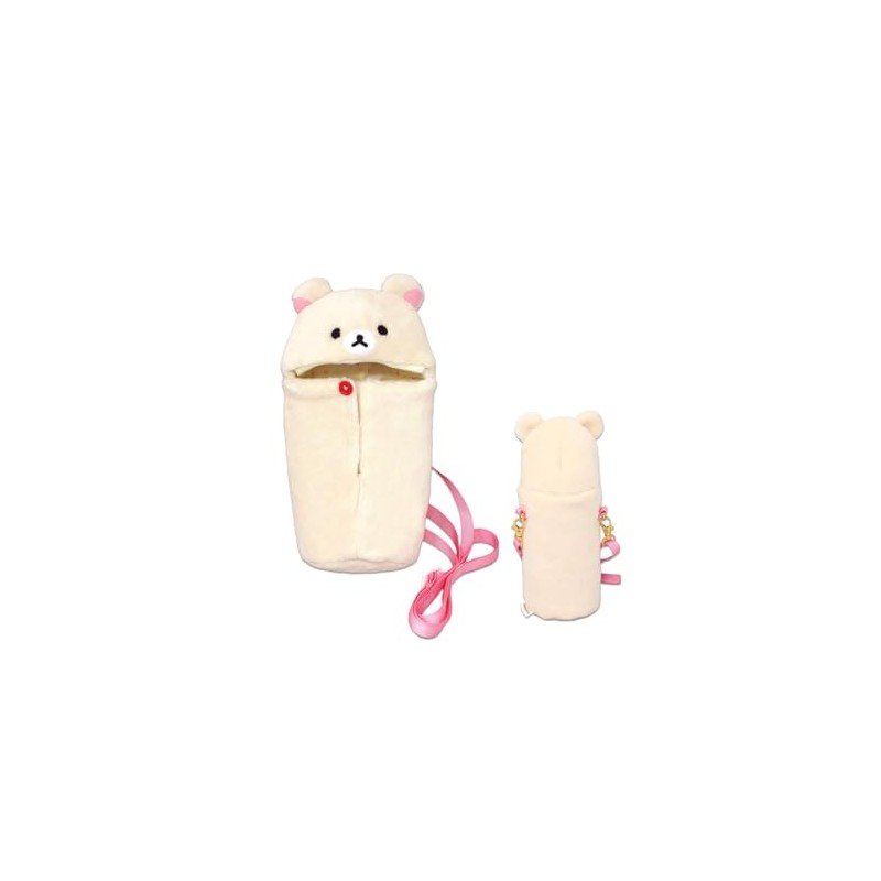 Naito Design Laboratory Rilakkuma 44067 Mofumofu Plastic Bottle Holder Korilakkuma
