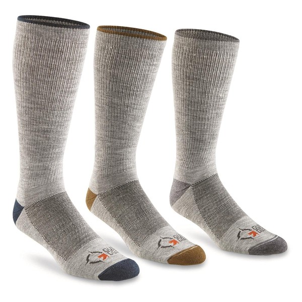 Guide Gear Lightweight Boot Socks, Merino Wool Socks, Hiking Socks,