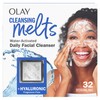 Olay Cleansing Melts + Hyaluronic Face Cleanser, Water-Activated Face Wash
