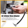 Partuto 20cm Car Tire Valve Connect Pipe Air Chuck Inflator