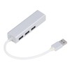 USB 3.0 to Ethernet Adapter 4 in 1 Multiport Multifunction