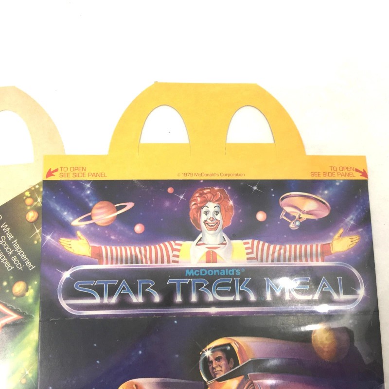 McDonald's ORIGINAL Vintage 1979 McDonald's Star Trek Spacesuit Happy Meal