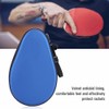 HUIESON Waterproof PU Table Tennis Racket Case Ping Pong Paddle