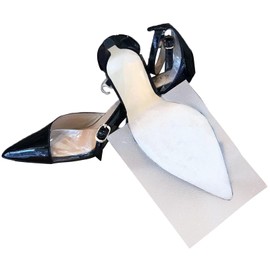 Funda protectora transparente para zapatos de tacón y zapatos de hombre, Paquete de 2, L