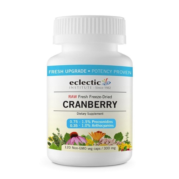 Eclectic Cranberry 300 Mg Cog FDUV, Blue, 120 Count