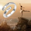 JXJL 925 Sterling Silver Inspirational Jewelry Adjustable Wrap Open Ring
