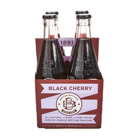 Boylan Bottling Co Black Cherry Soda, 12 Fl Oz Bottles, 4 Pack