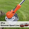 2Pcs Strimmer Spool Line Strimmer Spool for Flymo Strimmer Wire