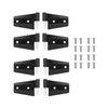 Flynsu 4 Door Hinge Kit External Replacement for 2007-2018 Jeep