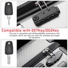 2 Keys Compatible with 007 Key Master Luggage Keys,Luggage Suitcase
