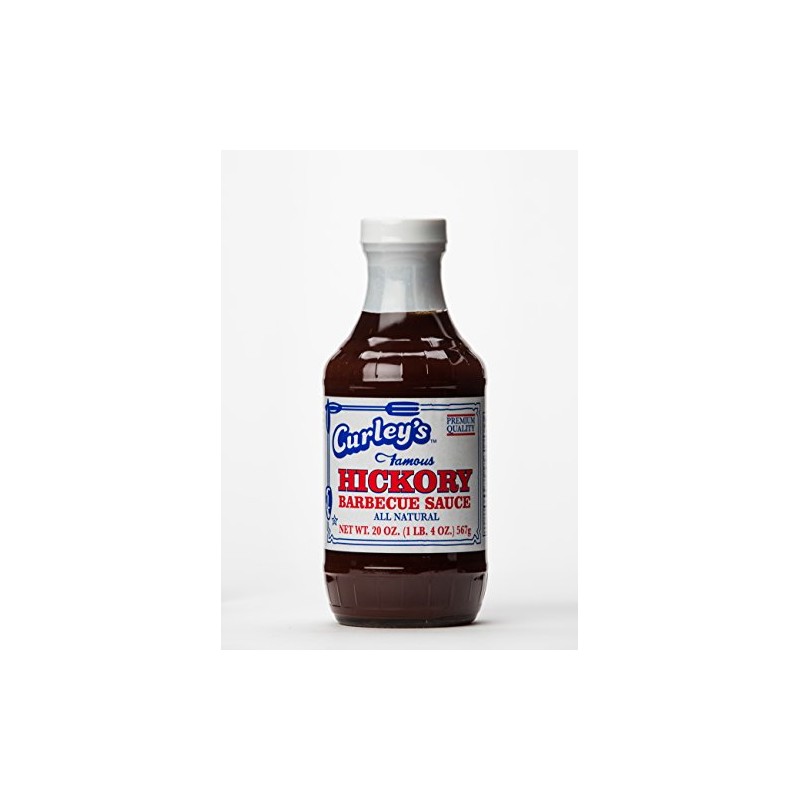 Curley's Famous Hickory Barbecue Sauce, 20 oz