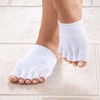 Gel-Lined Compression Toe Separator Socks,Toe Alignment Socks, Relieves Foot Pain
