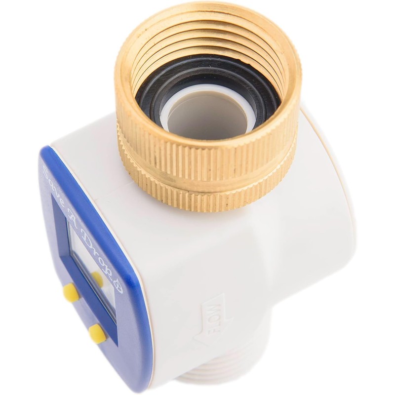 2-Pack P3 Water Flow Meter with Heavy Duty Brass Swivel