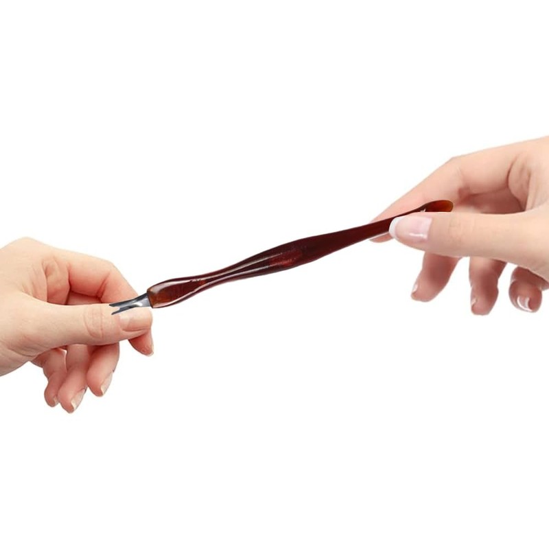 Cuticle Fork, 3 Pieces Cuticle Trimmer, Cuticle Pusher, Stainless Steel