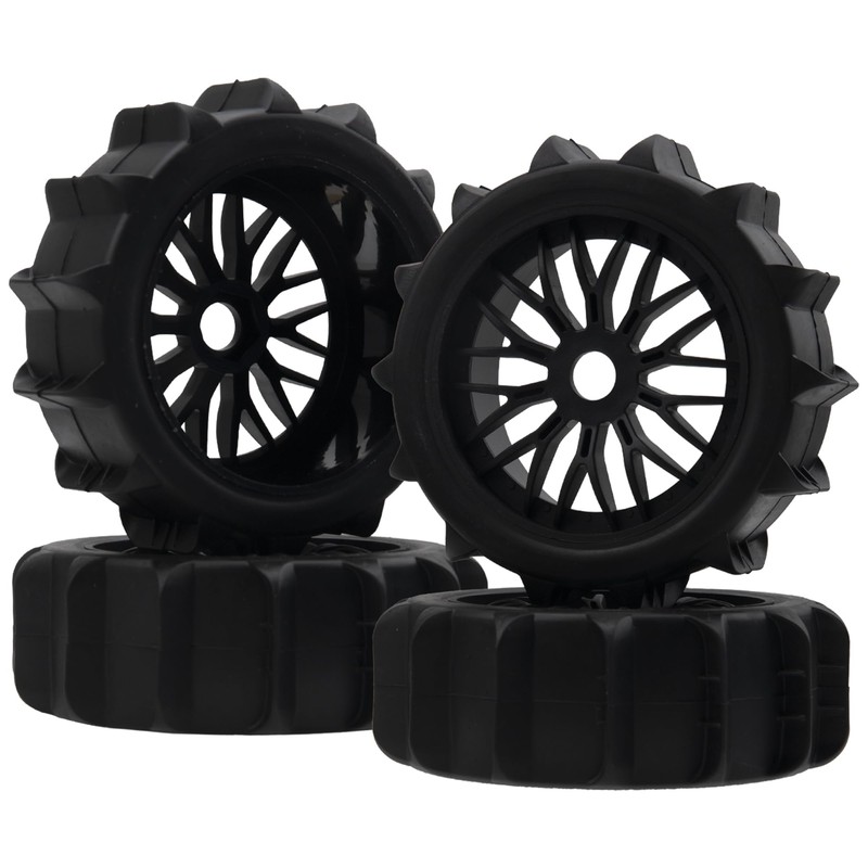 4PCS 1/8 Scale RC Off Road Buggy Snow Sand Paddle
