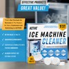 Ice Machine Cleaner Maker Descaler - 24 ACTIVE Clean Tablets