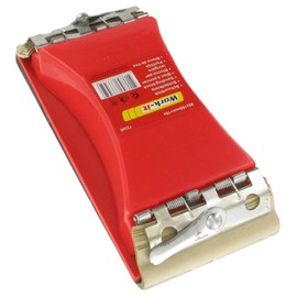 Sanding Block 85 x 160 mm Set Including 10 Sanding Sheets with Clamping Device | Hand Sander - Hand Sanding Block | Sandpaper | Hand Sanding Block