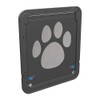 Pet Screen Door Magnetic Flap Screen Automatic Lockable Black Door