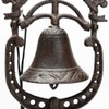 Sungmor Classic Cast Iron Tabletop Hand Bell Dinner Bell -