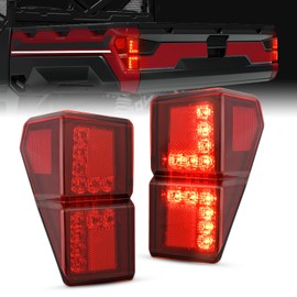 Frokom Ranger LED Tail Lights, Rear Brake Stop Lights For Polaris Ranger 1000 XP/Crew 2018 2019 2020 2022 2023 2024 2025 OEM 2413766 2413767 Pair Red