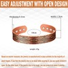 YINOX Pure Copper Magnetic Therapy Arthritis Bracelet for Men, Effectively