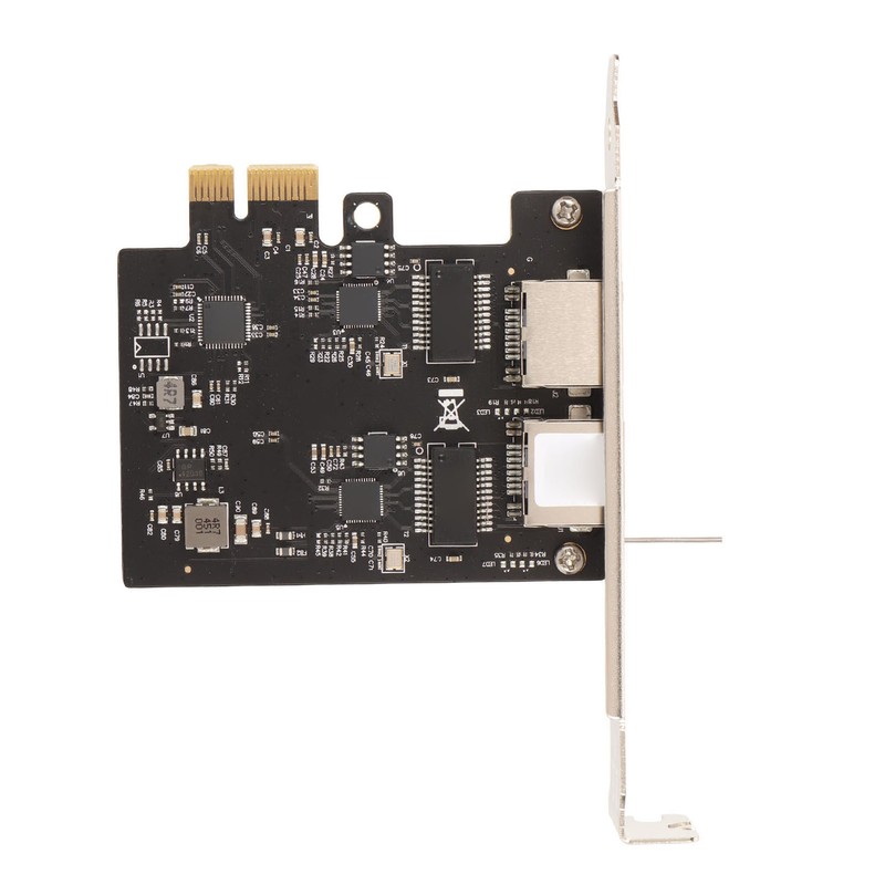 PCIe 2.5G Network Card Dual Port RTL8125B 2500M 1000M Computer