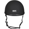 Woljay Helmets Half Cap Vintage Shell Open Face Motorcycle Helmet