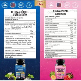 Gwynne Cortisolinositol,contra Estrés Y Energía,9090cápsul                                                                                            