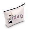 BWWKTOP Just Hold On Singer Cosmetic Makeup Bag Singer Fans