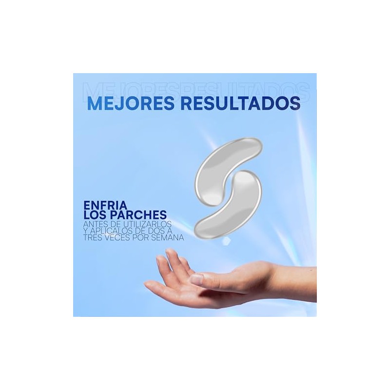 Parches (Eye patches) para contorno de ojos anti-ojeras y mirada