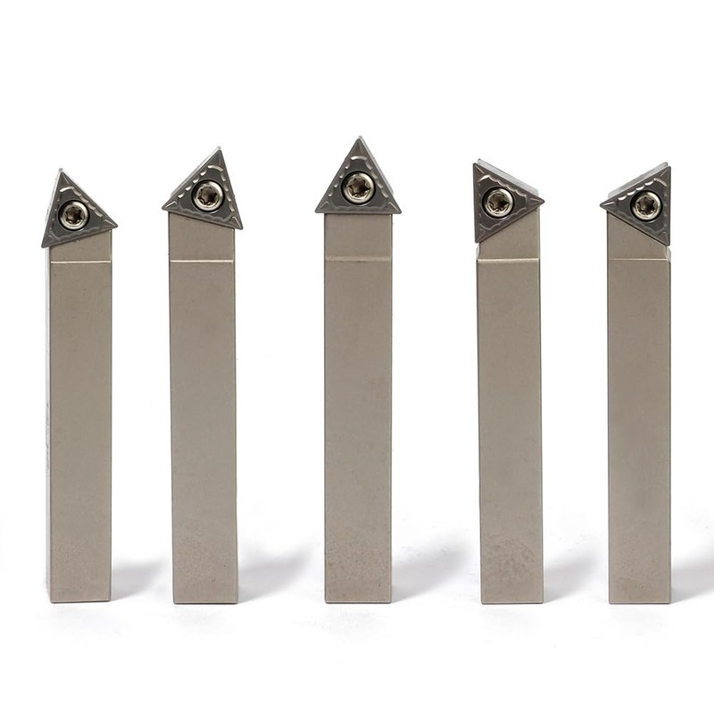 YUFUTOL Mini Indexable Lathe Turning Tool-1/2" Shank Nickel Plated 5